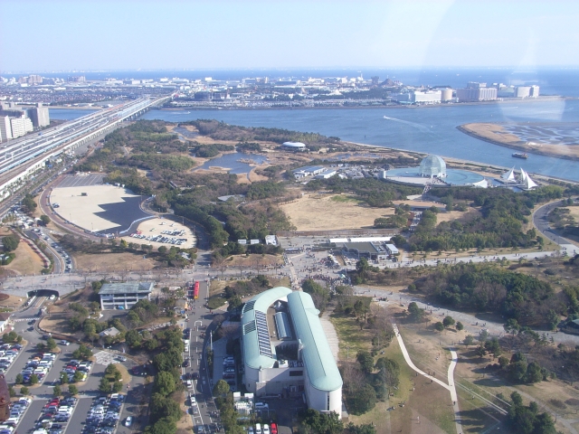 葛西臨海公園の冗句からの写真